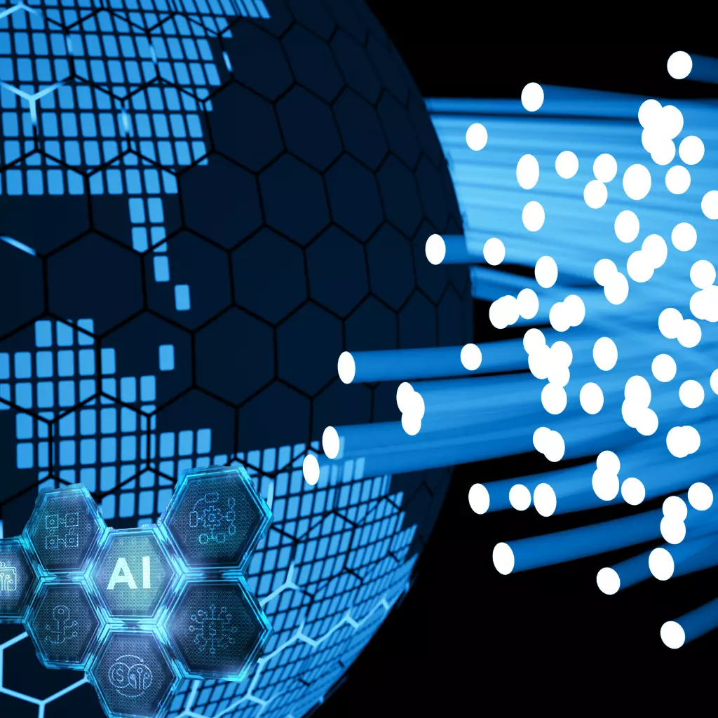 AI in fiber optic network design